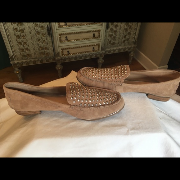 Gianni B.Suede loafers(size 10) - Picture 5 of 6